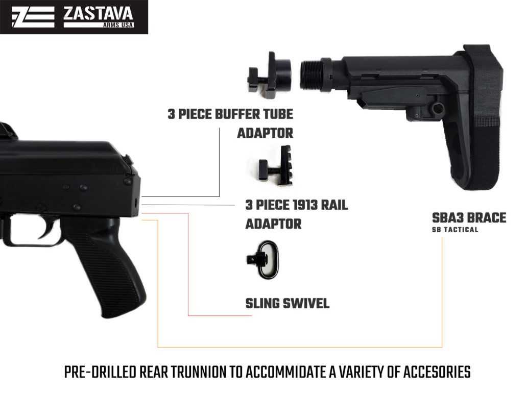 Zastava ZPAP92 7.62x39mm Semi-Automatic -6